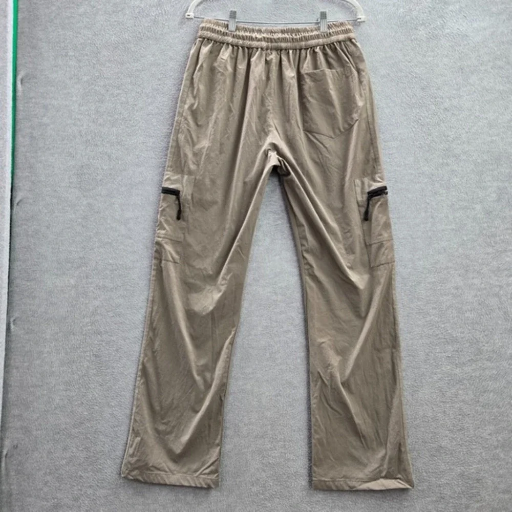 The North Face Men Pants XL‎ Beige Solid Cotton Cargo 29